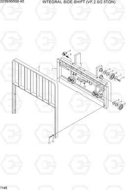 7145 INTEGRAL S-SHIFT INSTALL (VF,2.0/2.5TON) 22/25/30/33D-9S, Hyundai