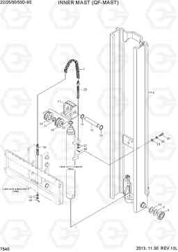 7540 INNER MAST (QF-MAST) 22/25/30/33D-9S, Hyundai