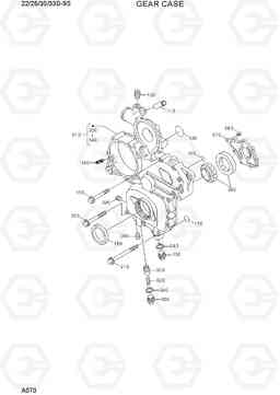 A070 GEAR CASE 22/25/30/33D-9S, Hyundai