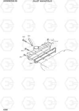 A290 INLET MANIFOLD 22/25/30/33D-9S, Hyundai