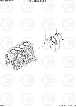 A100 OIL SEAL CASE 22/25/30/33D-9T, Hyundai