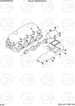 A150 INLET MANIFOLD 22/25/30/33D-9T, Hyundai