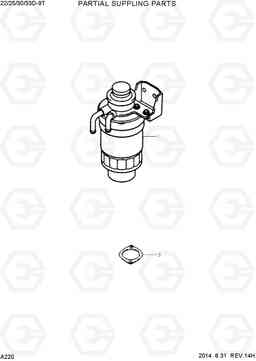 A220 PARTIAL SUPPLYING PARTS 22/25/30/33D-9T, Hyundai