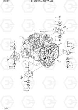 1010 ENGINE MOUNTING 250D-9, Hyundai