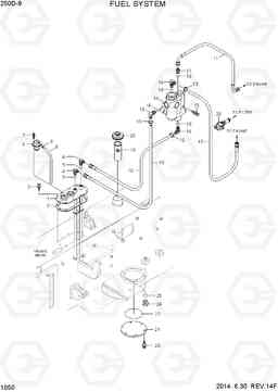 1050 FUEL SYSTEM 250D-9, Hyundai