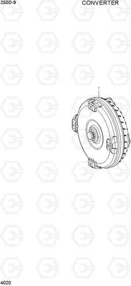 4020 CONVERTER 250D-9, Hyundai
