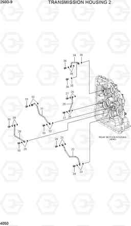 4050 TRANSMISSION HOUSING 2 250D-9, Hyundai