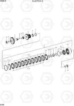 4100 CLUTCH 2 250D-9, Hyundai