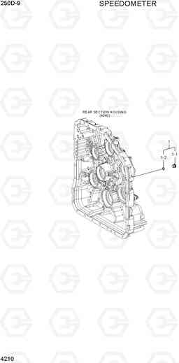 4210 SPEEDOMETER 250D-9, Hyundai