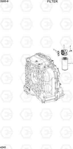 4240 FILTER 250D-9, Hyundai
