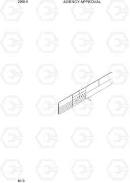 9010 AGENCY APPROVAL 250D-9, Hyundai