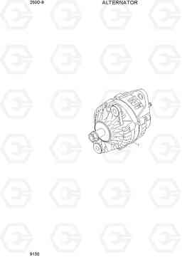 9130 ALTERNATOR 250D-9, Hyundai