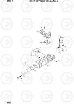 9150 EXHAUST RECIRCULATION 250D-9, Hyundai