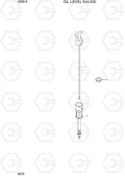 9370 OIL LEVEL GAUGE 250D-9, Hyundai