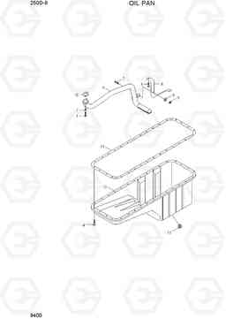 9400 OIL PAN 250D-9, Hyundai