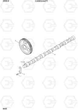 9440 CAMSHAFT 250D-9, Hyundai