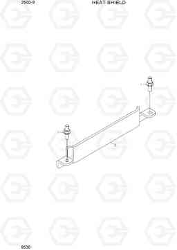 9530 HEAT SHIELD 250D-9, Hyundai