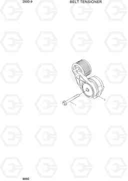 9660 BELT TENSIONER 250D-9, Hyundai