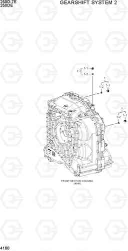 4160 GEARSHIFT SYSTEM 2 250D-7E, Hyundai