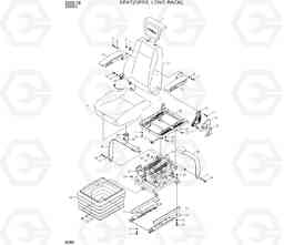 6080 SEAT(OPSS, LONG BACK) 250D-7E, Hyundai