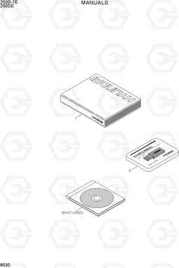 8030 MANUALS 250D-7E, Hyundai