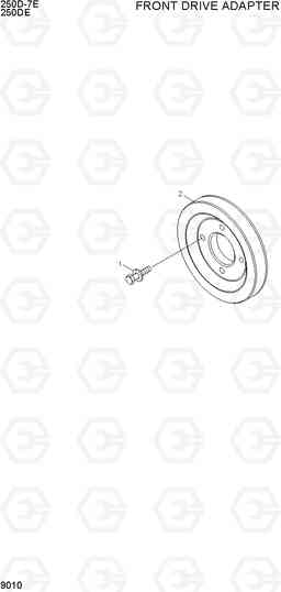 9010 FRONT DRIVE ADAPTER 250D-7E, Hyundai
