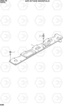 9380 AIR INTAKE MANIFOLD 250D-7E, Hyundai