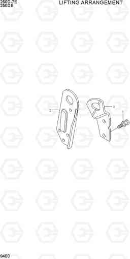 9400 LIFTING ARRANGEMENT 250D-7E, Hyundai