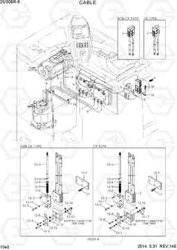 1040 CABLE 25/30BR-9, Hyundai