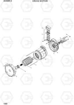 1060 DRIVE MOTOR 25/30BR-9, Hyundai