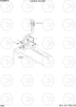 1090 CABLE GUIDE 25/30BR-9, Hyundai
