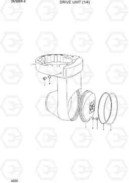 4020 DRIVE UNIT (1/4) 25/30BR-9, Hyundai