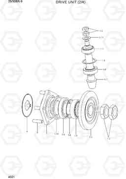 4021 DRIVE UNIT (2/4) 25/30BR-9, Hyundai