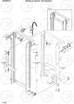 7110 MIDDLE MAST (TF-MAST) 25/30BR-9, Hyundai