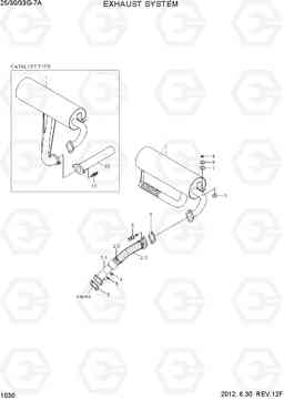 1030 EXHAUST SYSTEM 25/30/33G-7A, Hyundai