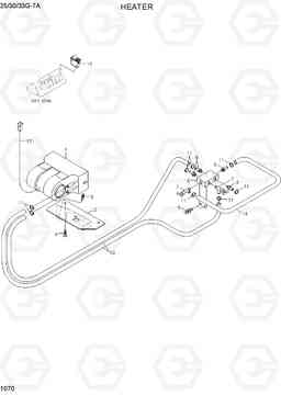 1070 HEATER 25/30/33G-7A, Hyundai