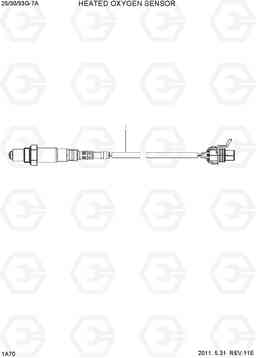 1A70 HEATED OXYGEN SENSOR 25/30/33G-7A, Hyundai