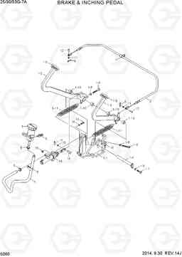 5060 BRAKE & INCHING PEDAL 25/30/33G-7A, Hyundai