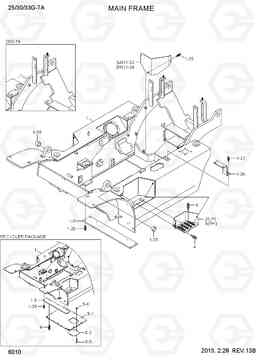 6010 MAIN FRAME 25/30/33G-7A, Hyundai