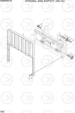 7252 INTEGRAL SIDE SHIFT (TF,25G-7A) 25/30/33G-7A, Hyundai