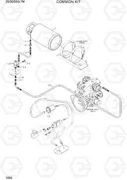 1055 COMMON KIT 25/30/33G-7M, Hyundai