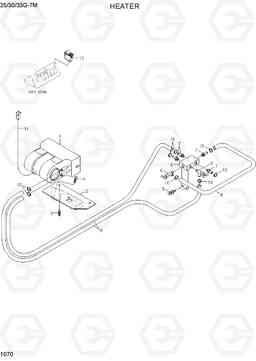 1070 HEATER 25/30/33G-7M, Hyundai