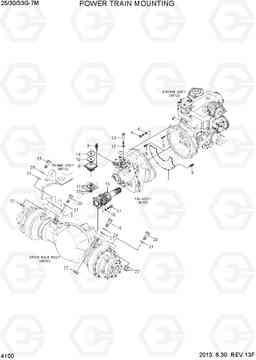 4100 POWER TRAIN MOUNTING 25/30/33G-7M, Hyundai