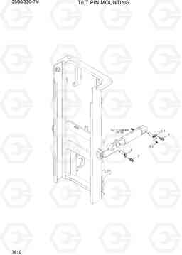 7610 TILT PIN MOUNTING 25/30/33G-7M, Hyundai