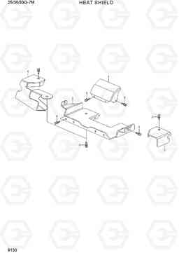 9130 HEAT SHIELD 25/30/33G-7M, Hyundai