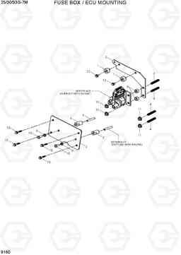 9160 FUSE BOX / ECU MOUNTING 25/30/33G-7M, Hyundai