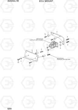 9250 ECU MOUNT 25/30/33G-7M, Hyundai