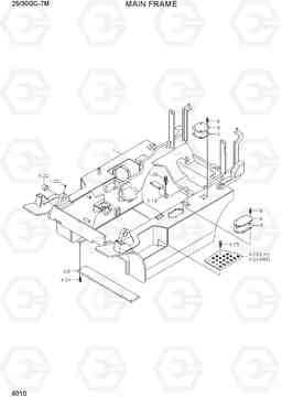 6010 MAIN FRAME 25/30GC-7M, Hyundai