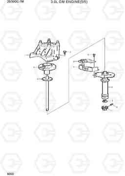 9050 3.0L GM ENGINE(5/5) 25/30GC-7M, Hyundai