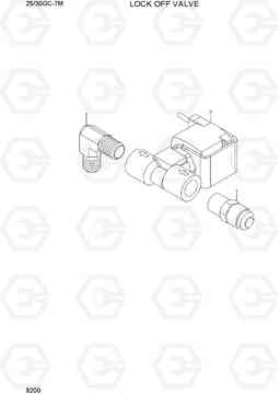 9200 LOCK OFF VALVE 25/30GC-7M, Hyundai